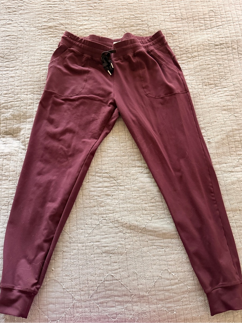 Women's Zyia Purple Jogger Sweatpants